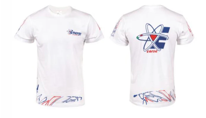 Energy Corse White Tee's